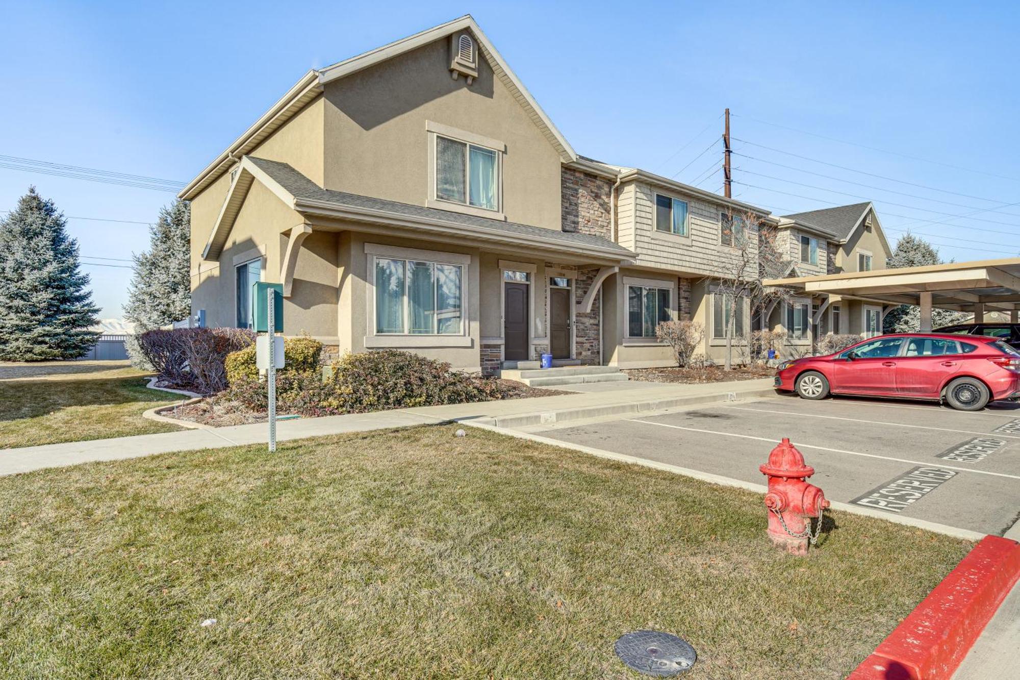 Charming Orem Townhome 5 Mi To Byu! Екстер'єр фото